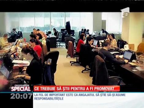 Special! Ce trebuie să știi pentru a fi promovat la locul de muncă