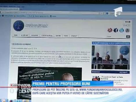 Premii pentru profesorii buni