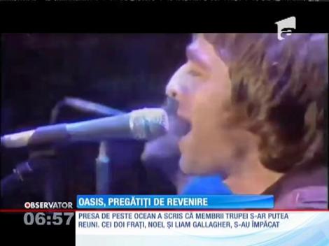 Trupa britanică Oasis, pregătită de revenire