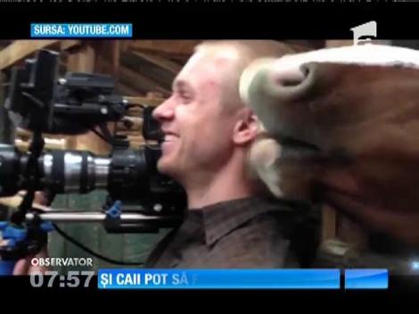 Meseria de cameraman este la fel de palpitantă ca şi cea de reporter