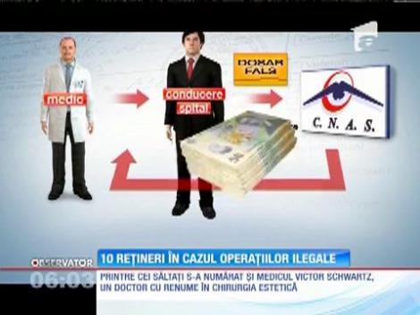10 rețineri în cazul operațiilor ilegale