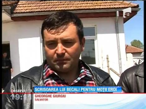 Scrisoarea lui Becali pentru moții eroi