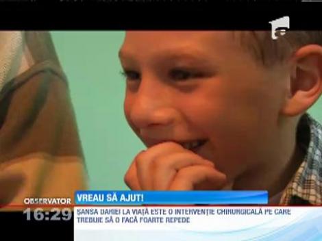 Vreau să ajut! Daria s-a născut cu probleme grave de sănătate