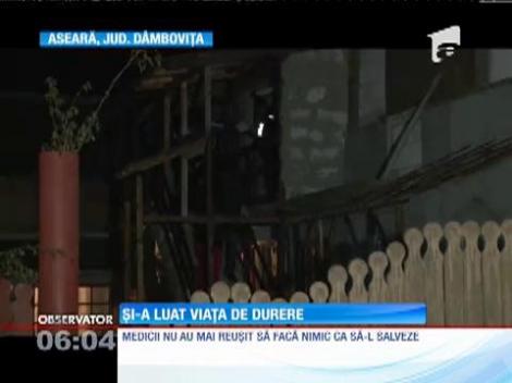 Un bărbat din Dâmbovița s-a spânzurat în podul casei