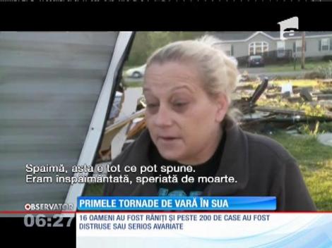 Primele tornade de vară în SUA