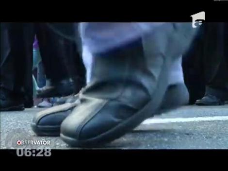 Cursa ospătarilor la Buenos Aires