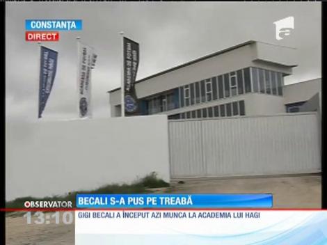 Gigi Becali a ieşit din închisoare