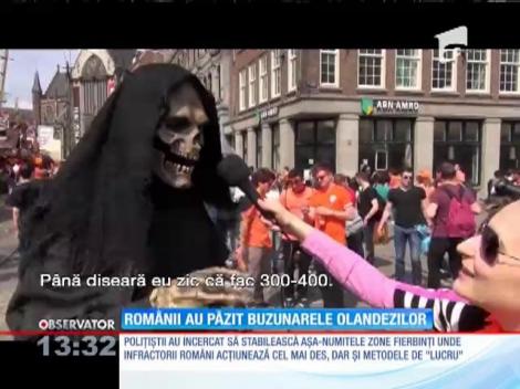 Poliţişti români, trimişi la Amsterdam să prindă hoţi de buzunare