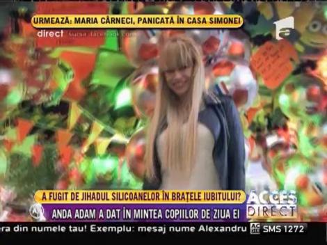 Anda Adam și-a sărbătorit ziua de naștere în Olanda