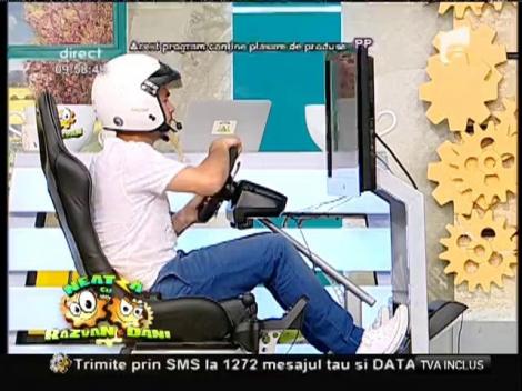 Amalia Ștefania, pilot de curse. Antrenament pentru Raliul Aradului