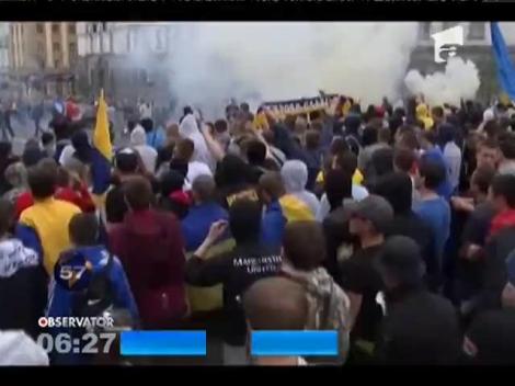 Ciocniri violente în Harkov