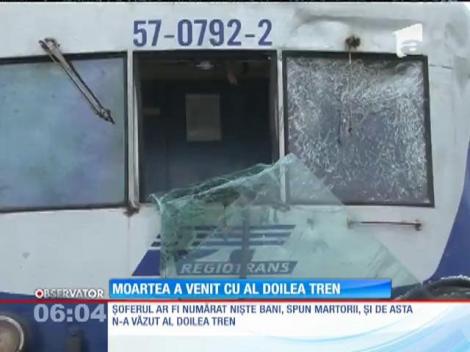 Un tren cu pasageri a spulberat un camion în Vrancea