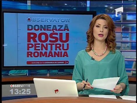 Donează roşu pentru România