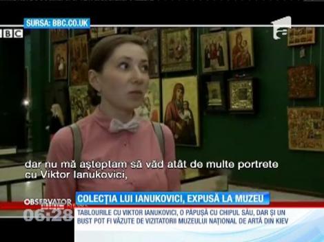 Victor Ianukovici a transformat palatul prezidenţial într-un monument al Kitsch-ului