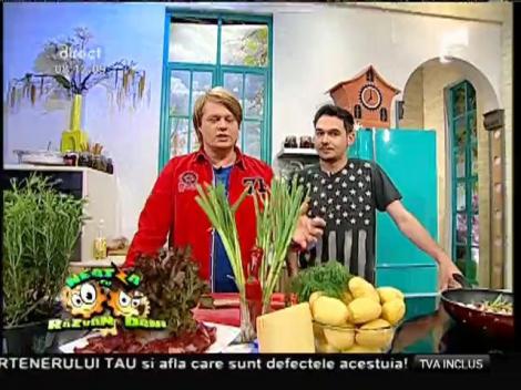 Rețeta lui Vlădutz: Sote de viţel cu cartofi noi