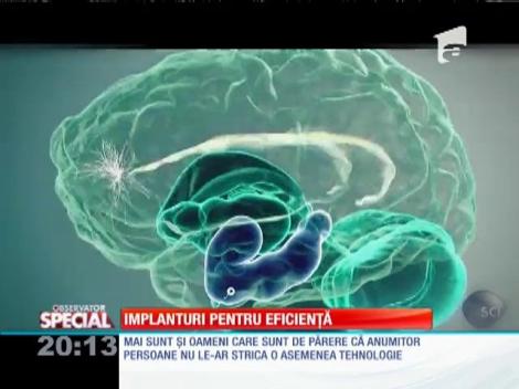 Special! Implanturi în creier pentru eficiență