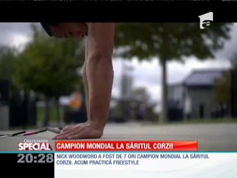 VIDEO! Există un campionat mondial de sărit coarda, iar el este marele campion!
