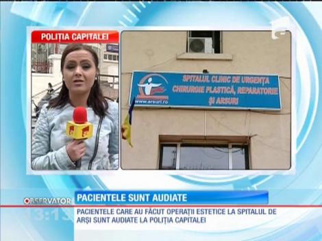 Pacientele de la Spitalul de Arşi sunt audiate