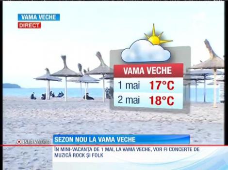 Sute de turişti  au ajuns deja la Vama Veche