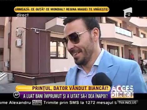 Adrian Cristea a luat bani cu împrumut de la Bianca