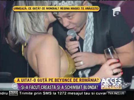 Nicolae Guţă şi-a schimbat freza, dar şi blonda