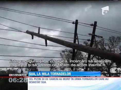 UPDATE/ Zeci de tornade au măturat centrul Statelor Unite