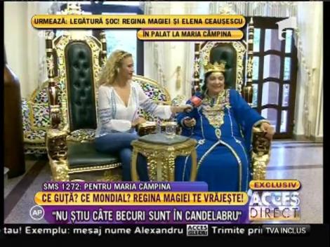 Maria Câmpina: "Am o cameră secretă în care intru doar eu"