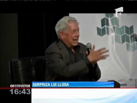 Surpriza scriitorului Mario Vargas Llosa
