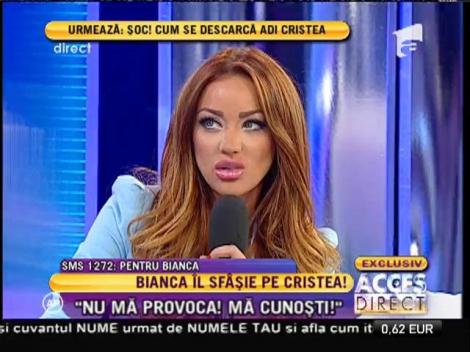 Bianca Drăgușanu: ”Am probleme mari la coloană”