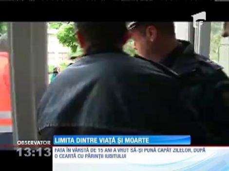 O copilă din Constanța a încercat să se sinucidă