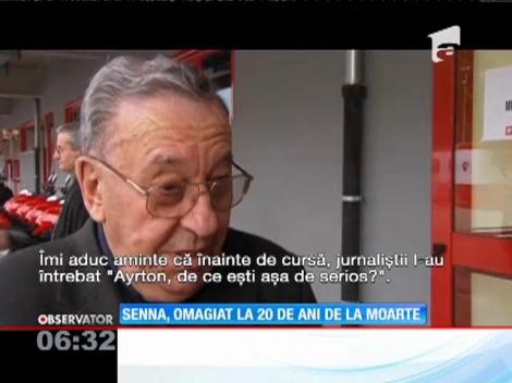 Ayrton Senna, omagiat la 20 de ani de la moarte