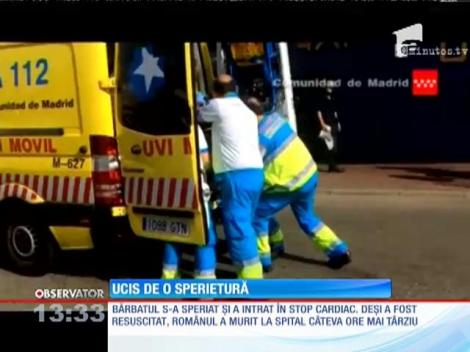 Un român a avut parte de un sfârşit şocant în Spania