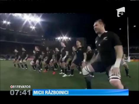 Dansul de război "Haka" cu copii