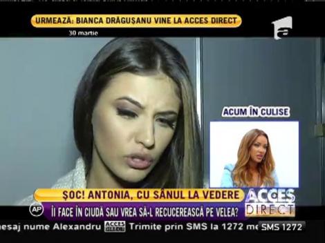 Antonia, selfie de toată frumuseţea