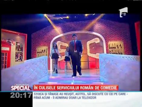 Special! Așa se realizează o ediţie a emisiunii "Serviciul de Român Comedie"