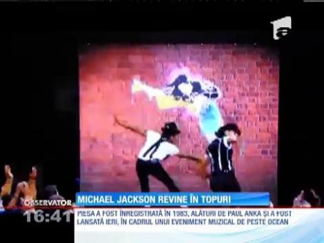 Michael Jackson revine în topuri