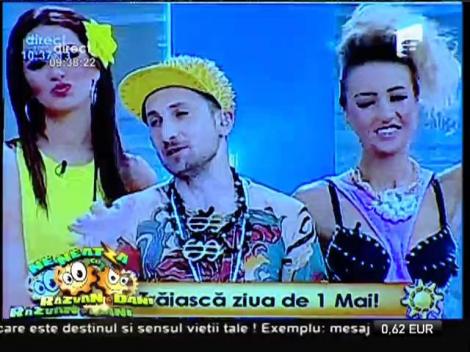 Prima apariţie cu Flavia la Neatza