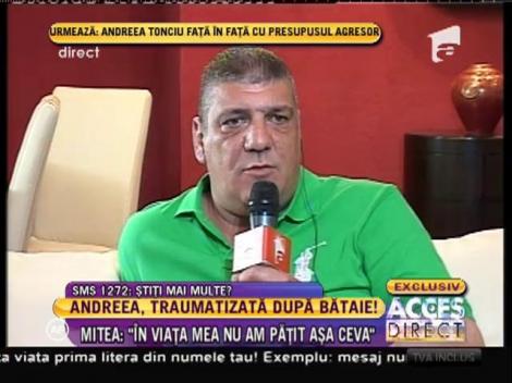 Tatăl Andreea Tonciu: ”Nu am vrut să dau în ei, i-am dat doar cap în cap, așa putin!”