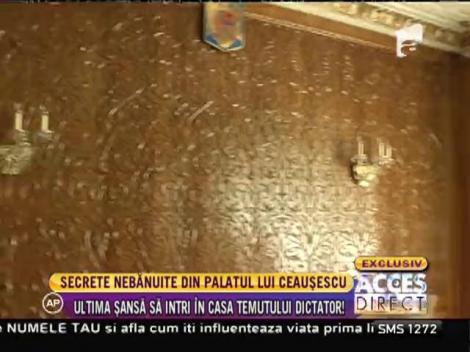 Secrete nebănuite din palatul lui Ceaușescu