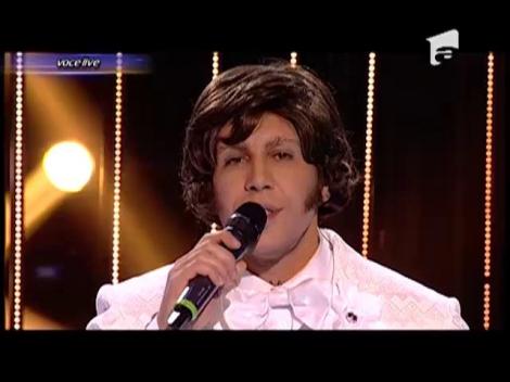 Joe Dassin - ”Et si tu n'existais pas”. Vezi transformarea lui Alex Velea la Te cunosc de undeva!