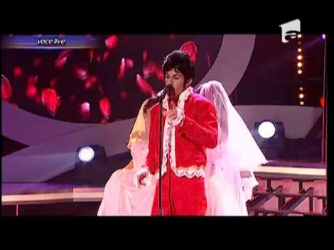 Prince - ”The most beautiful girl in the world”. Vezi transformarea lui Florin Ristei la Te cunosc de undeva!