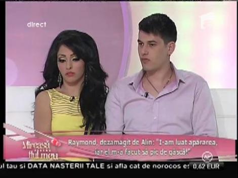 Raymond, dezamăgit de Alin: ”I-am luat apărarea, iar el m-a făcut să pic de gâscă!”