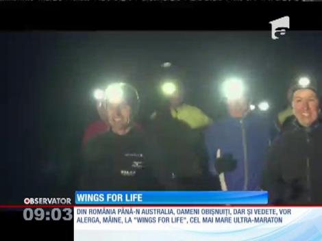 Se dă startul celui mai mare ultra-maraton din lume, "Wings for Life"