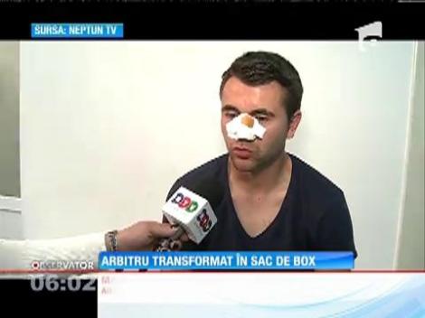 Arbitru din Liga a 4-a, desfigurat de suporteri în timpul unui meci