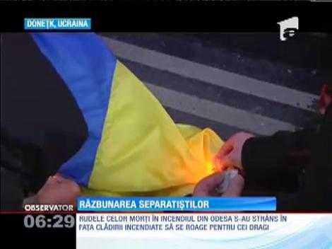 Instituţiile ucrainene cad, una câte una, în mâinile separatiştilor