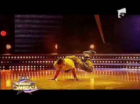 Forţa şi spectacolul au învins emoţia, iar Marcel Conţulescu merge mai departe