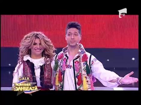 Jorge și Andreea Bălan, dansuri populare