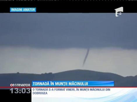 Tornadă în Munţii Măcinului