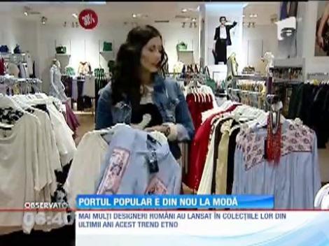 Portul popular e din nou la modă
