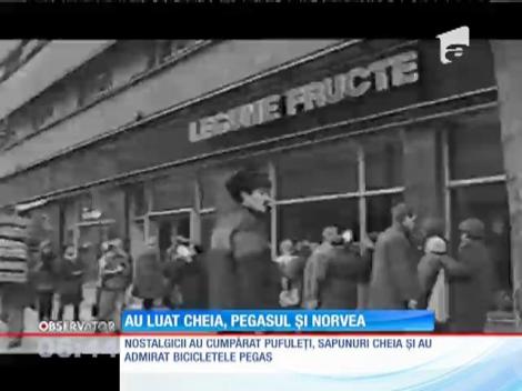 Un lanţ de supermarketuri a amenajat un sector cu produse ale anilor 80